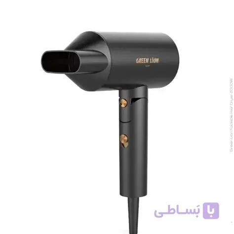 سشوار گرین لاین Green Lion Blow Wave Hair Dryer GNBLAIRDRYGY توان 850 وات — تصویر 1