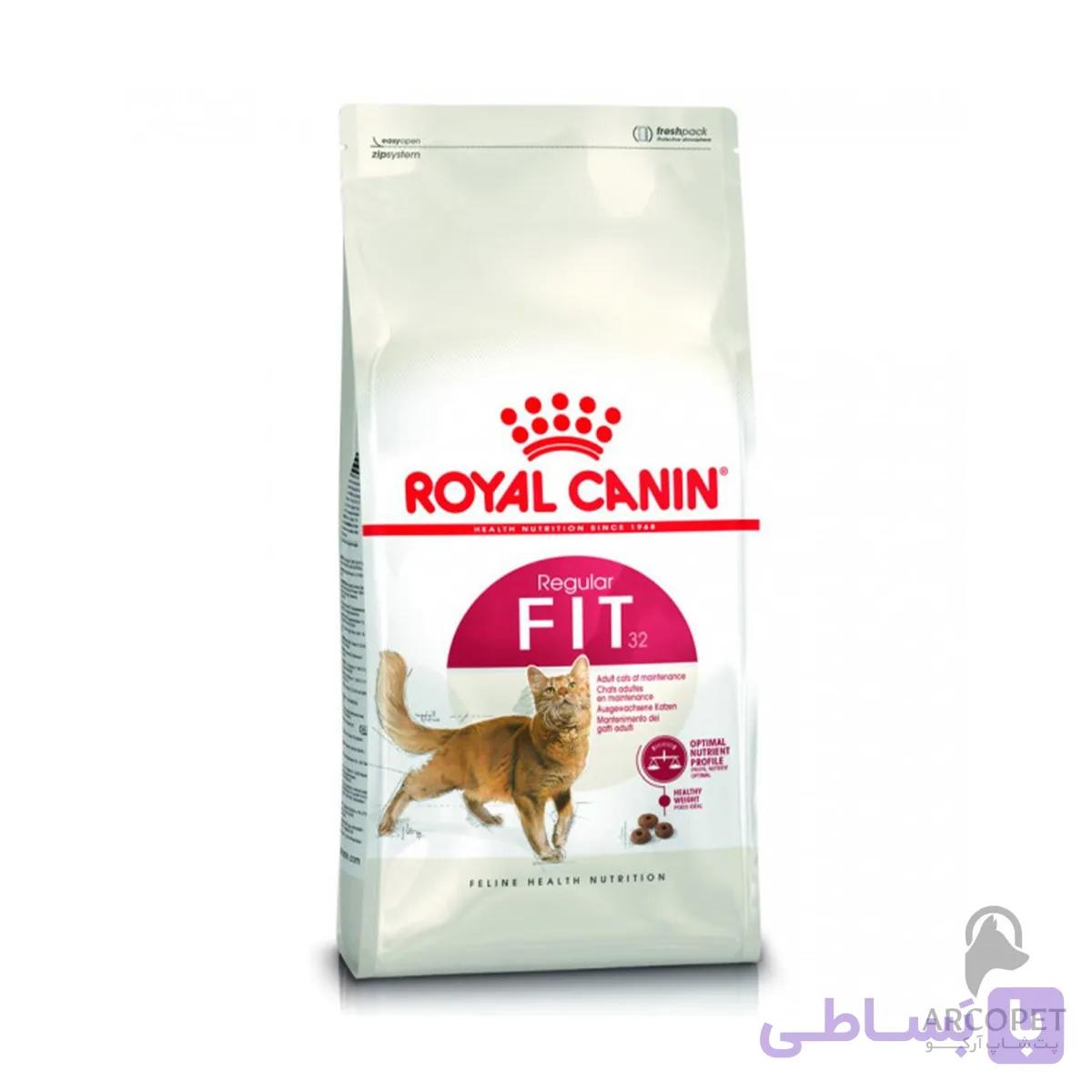 غذای گربه رویال کنین فیت 400 گرمی Regular Fit — تصویر 1