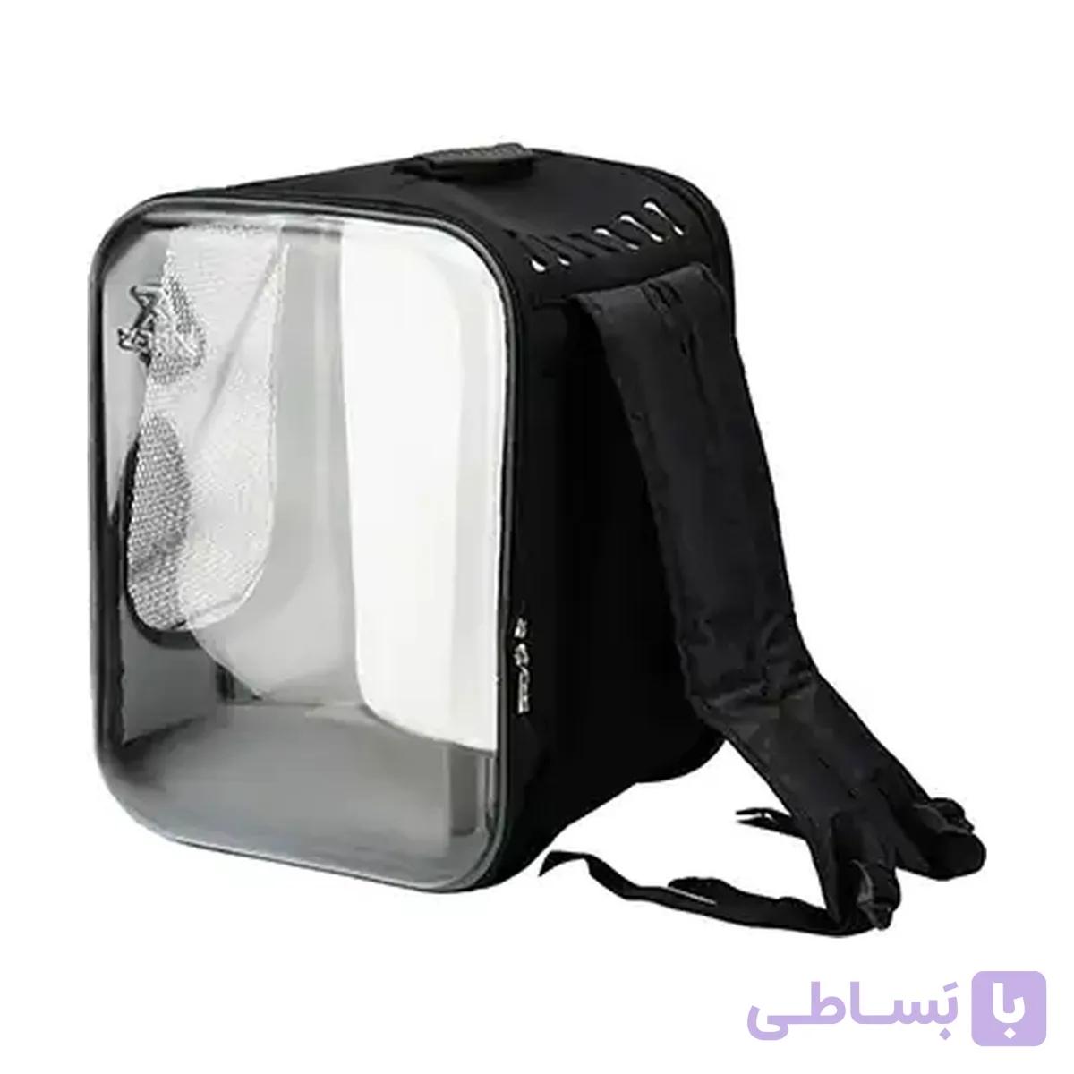 کوله حمل  سگ و گربه زاریکس مدل پنجره‌ای دوطرفه — تصویر 1