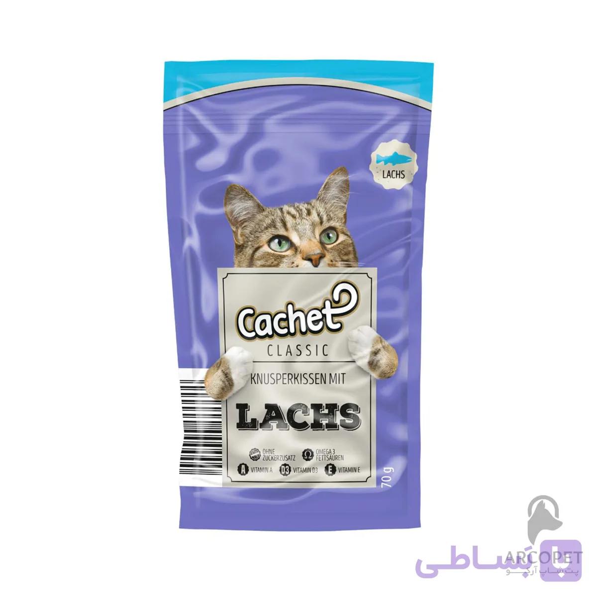 اسنک تشویقی گربه کچت با طعم ماهی قزل آلا