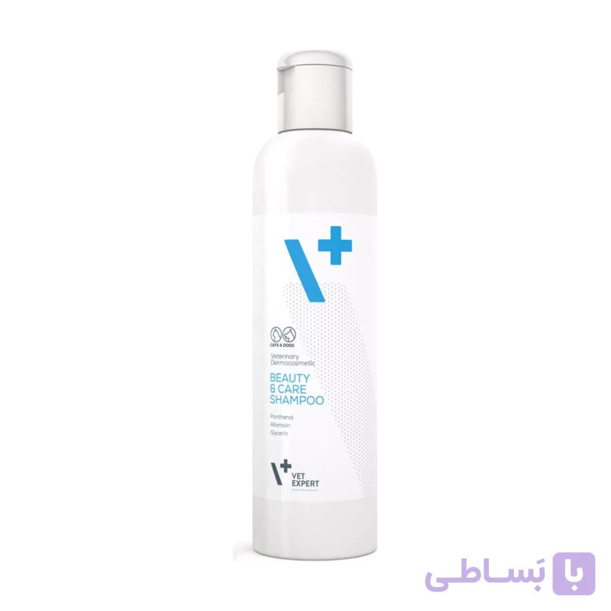 شامپو و نرم کننده سگ و گربه وت اکسپرت Beauty &amp; Care 250 ml