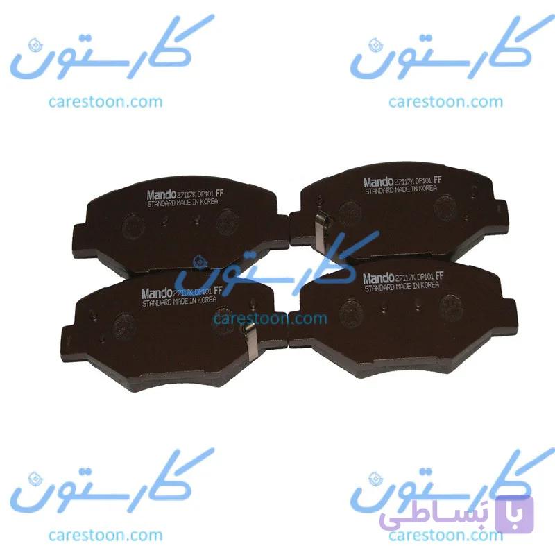 لنت ترمز جلو سمند مدل ماندو لاستیک سازی گیلان