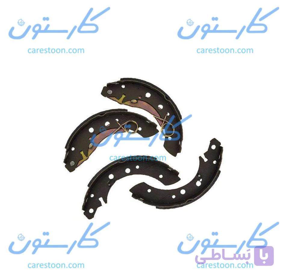 لنت ترمز کفشکی عقب 206 تیپ 2 لاستیک سازی گیلان