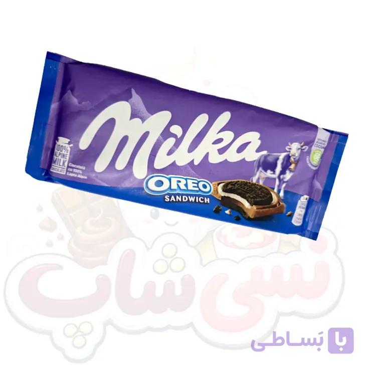 شکلات میلکا روکش بیسکوییت اورئو — تصویر 1