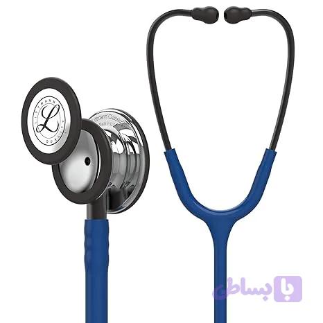 گوشی پزشکی لیتمن کلاسیک 3 سرمه‌ای مشکی کد 5863 — تصویر 1