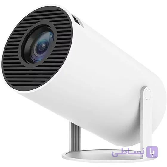 ویدئو پروژکتور مینی Geek Space مدل HY300 کیفیت تصویر Ultra HD 4K
