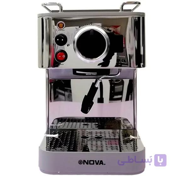اسپرسو ساز نوا مدل NCM-140 ظرفیت ۱.۲ لیتر با فیلتر استیل