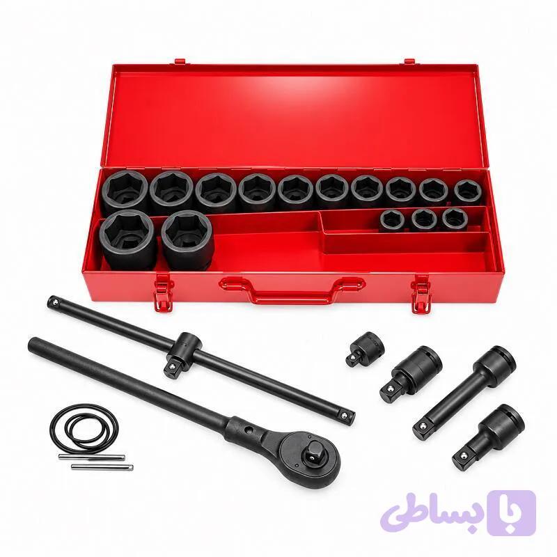 جعبه بکس فشار قوی 3/4 درایو 34 پارچه فورس F6341
