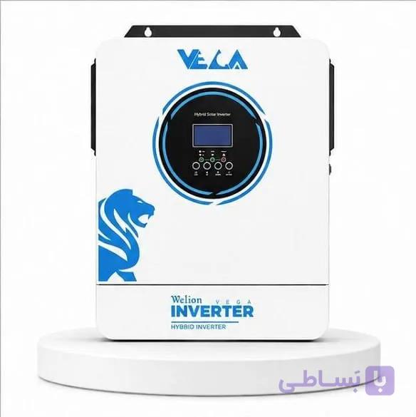 اینورتر هیبریدی خورشیدی 6200 وات VEGA Pro | سانورتر | اینورتر شارژر MPP T با گارانتی یک سالهwelion — تصویر 1