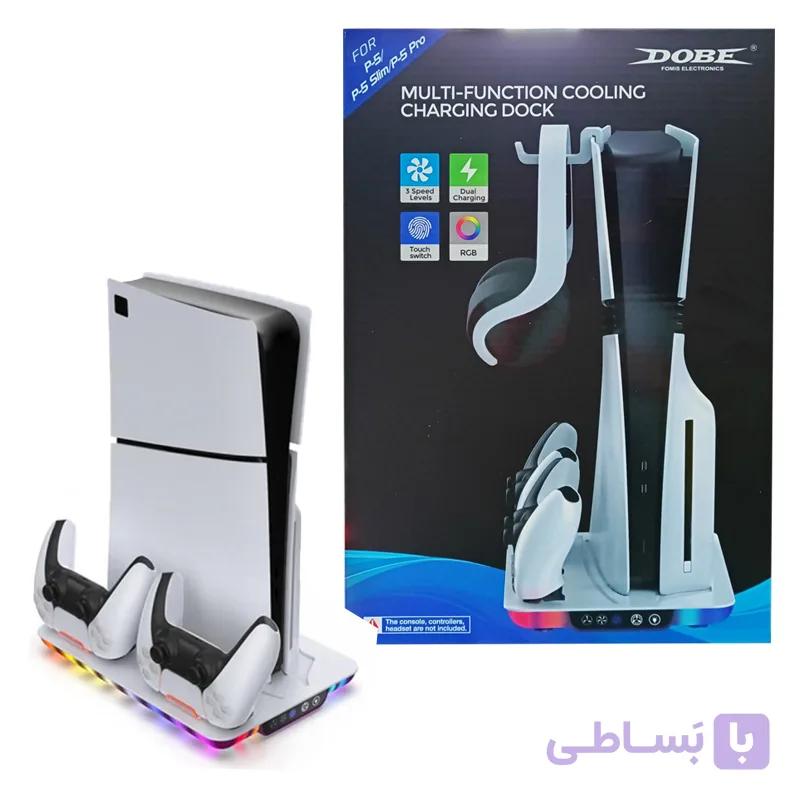 پایه چند منظوره PS5/PS5 SLIM/PRO دابی مدل DOBE TP5-35103B — تصویر 1