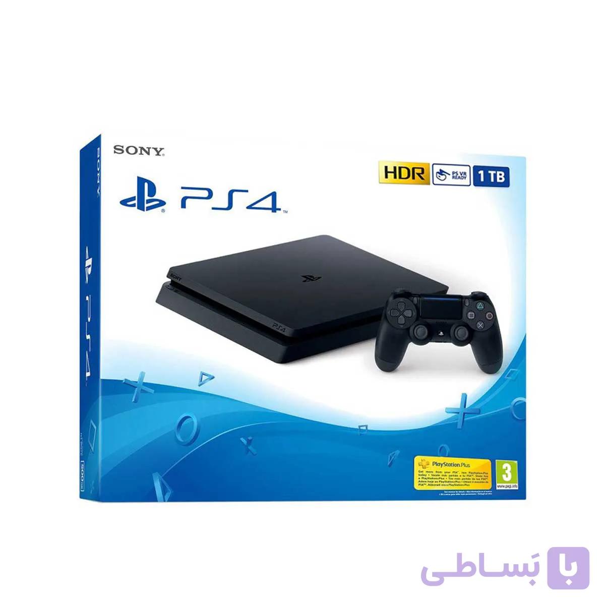 کنسول پلی استیشن 4 اسلیم PS4 Slim 1TB کپی خور اروپا — تصویر 1