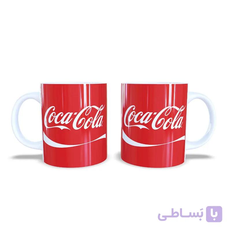 ماگ گیمینگ سرامیکی طرح کوکاکولا coca cola — تصویر 1