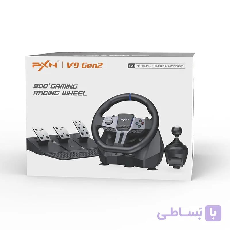فرمان بازی PXN V9 Gen 2 به همراه آداپتور N5 برای PS5 — تصویر 1