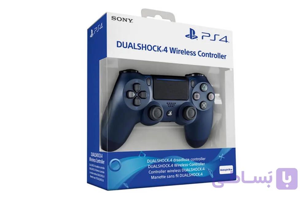 دسته ps4 رنگ آبی تیره Midnight Blue High Copy — تصویر 1