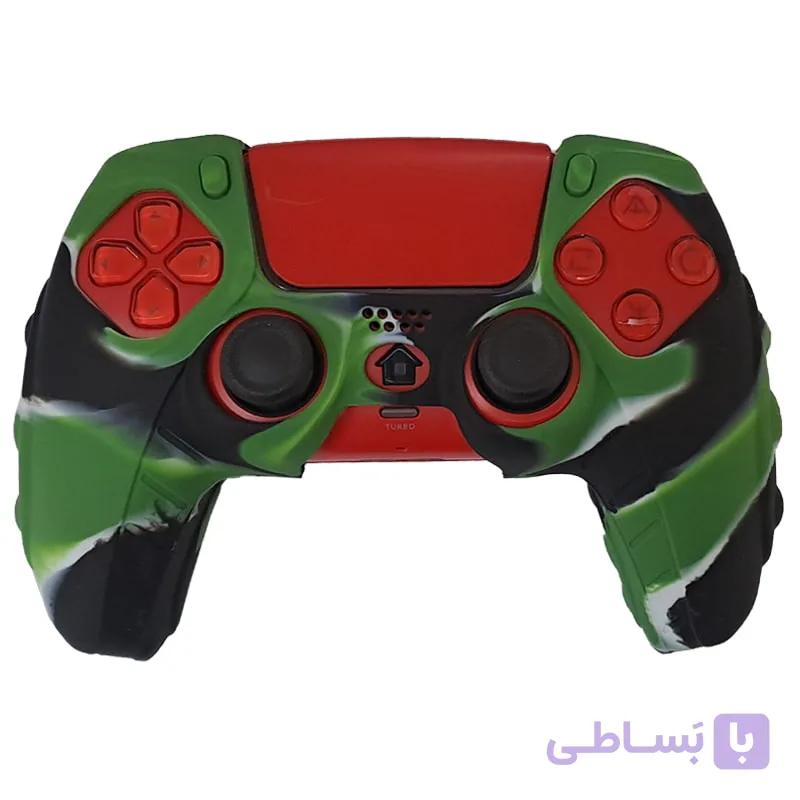 روکش دسته PS5 مدل anti slip رنگارنگ BGW — تصویر 1