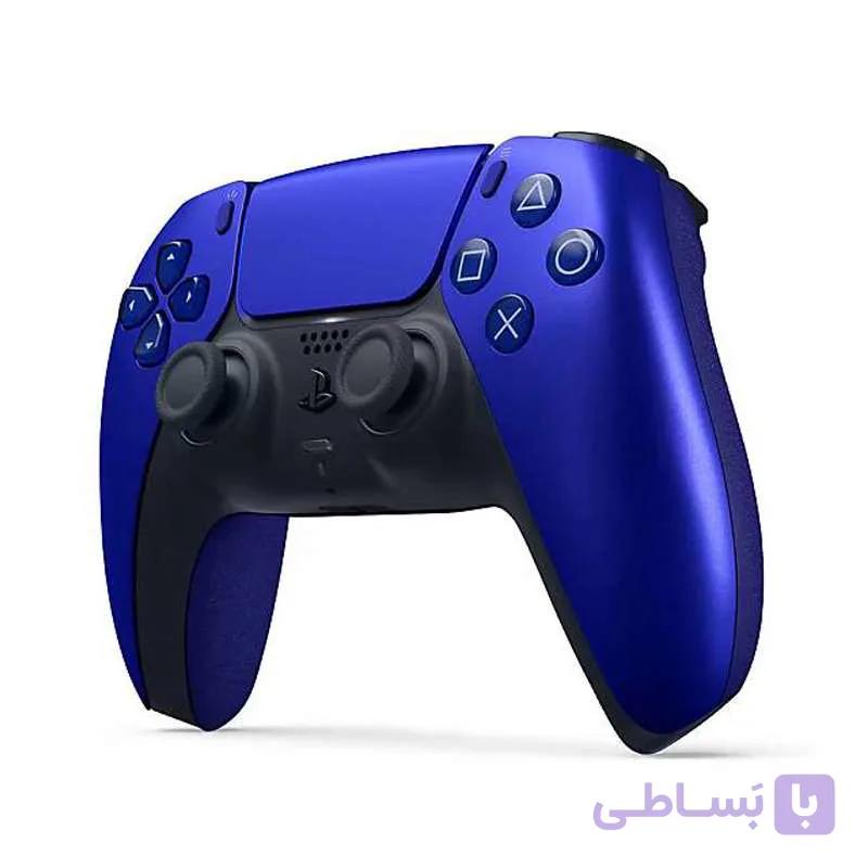 دسته PS5 آبی متالیک مدل Metallic Blue — تصویر 1