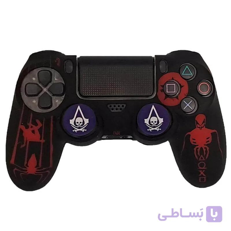 روکش دسته PS4 طرح اسپایدرمن — تصویر 1