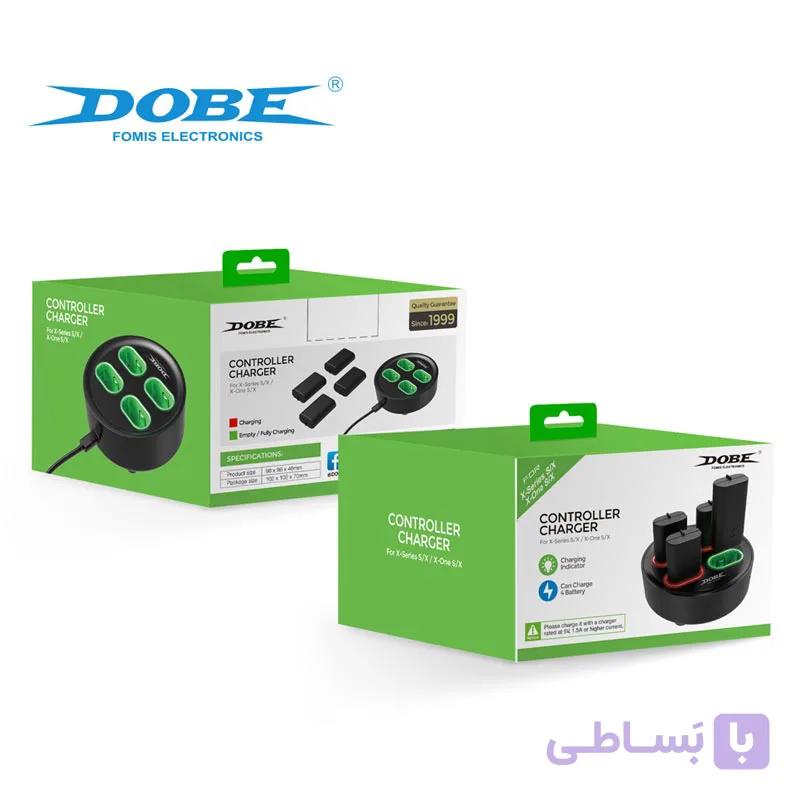 پایه شارژر و باتری 1200 MA دسته XBOX مدل DOBE TYX-0645S — تصویر 1