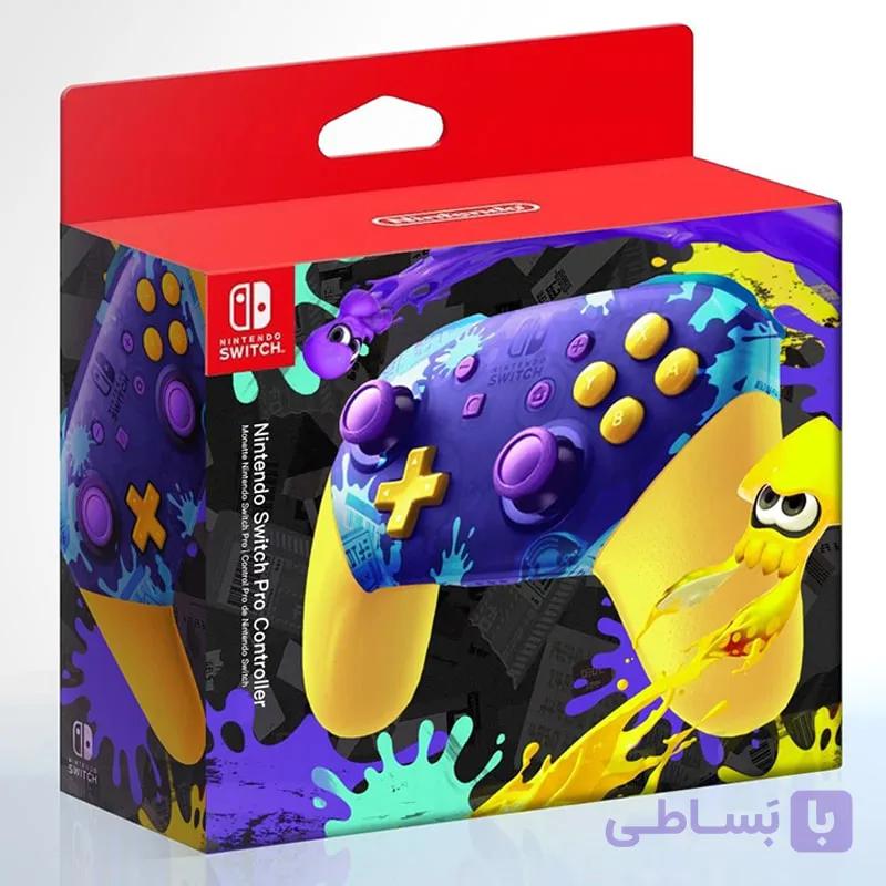کنترلر بیسیم نینتندو سوییچ پرو طرح Splatoon 3 — تصویر 1
