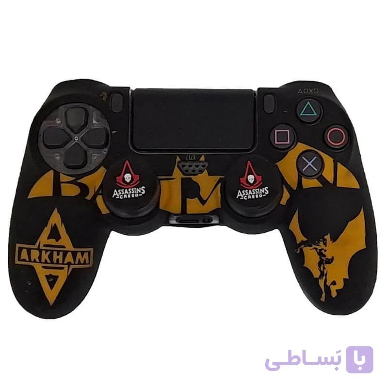 روکش دسته PS4 طرح بتمن آرخام — تصویر 1