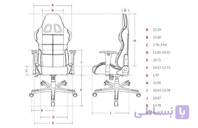 خرید صندلی گیمینگ DXRacer Formula OH FL08 NB