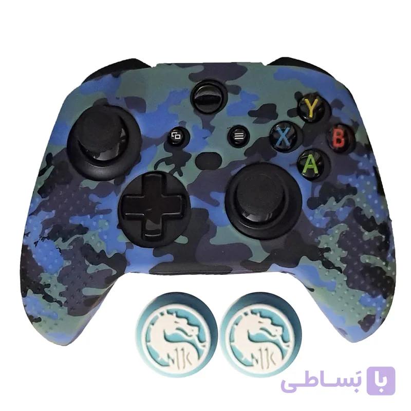 محافظ دسته Xbox Series X/S طرح ارتشی آبی مشکی Army