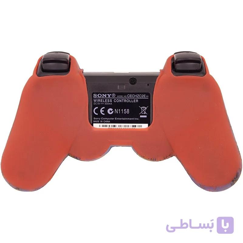 محافظ دسته PS3 طرح Red blue — تصویر 1