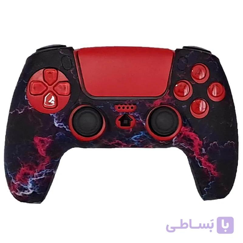 محافظ دسته PS5 طرح رعد و برق با آنالوگ — تصویر 1