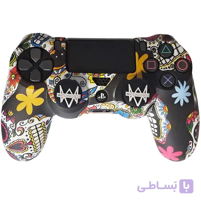 روکش دسته PS4 طرح Flower