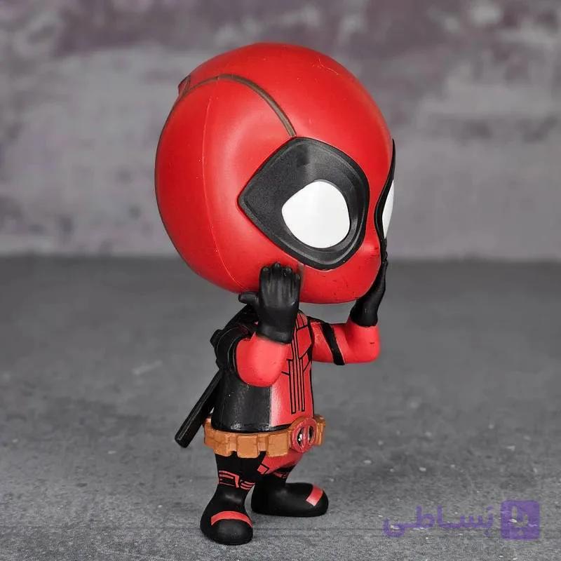 اکشن فیگور مدل ددپول دست روی صورت deadpool — تصویر 1