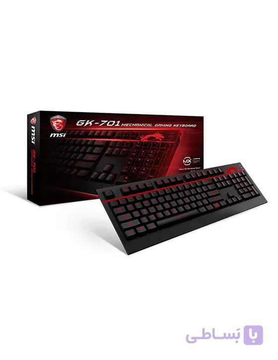 خرید کیبورد گیمینگ ام اس آی GK 701 Mechanical — تصویر 1