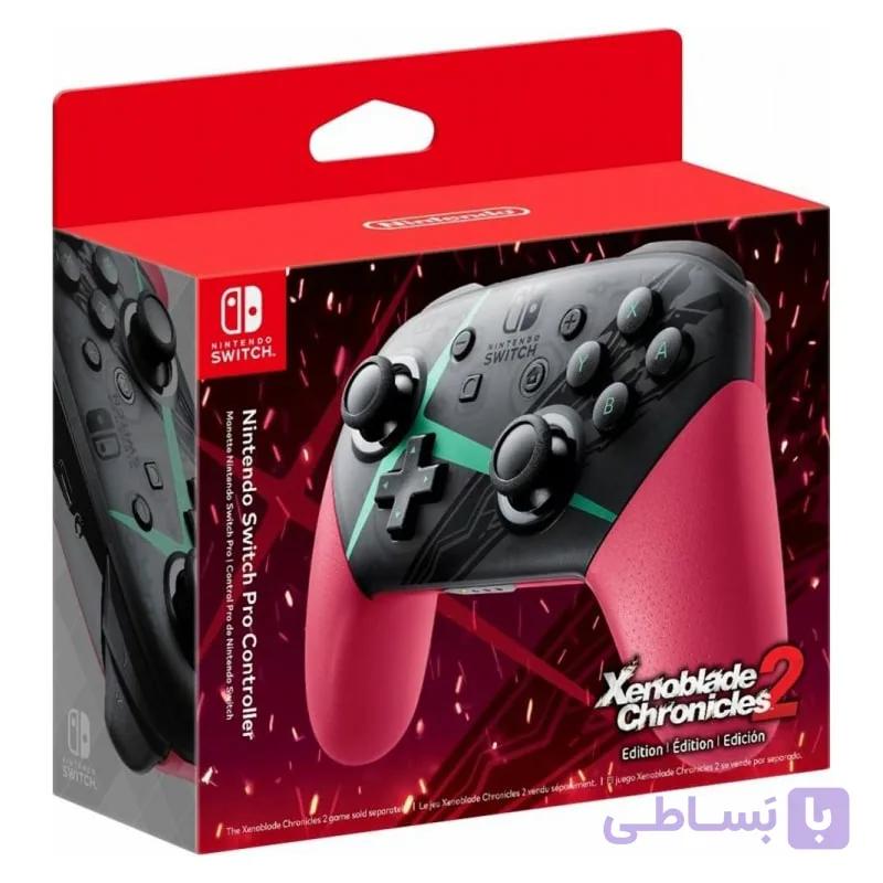کنترلر بیسیم نینتندو سوییچ پرو طرح Xenoblade 2 های کپی — تصویر 1