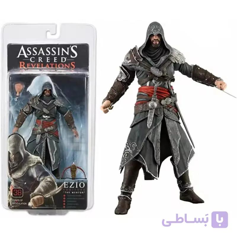 اکشن فیگور ASSASSINS CREED EZIO مدل MENTOR — تصویر 1