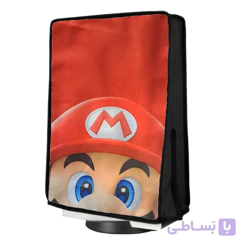 کاور کنسول PS5 اسلیم طرح سوپر ماریو Mario — تصویر 1