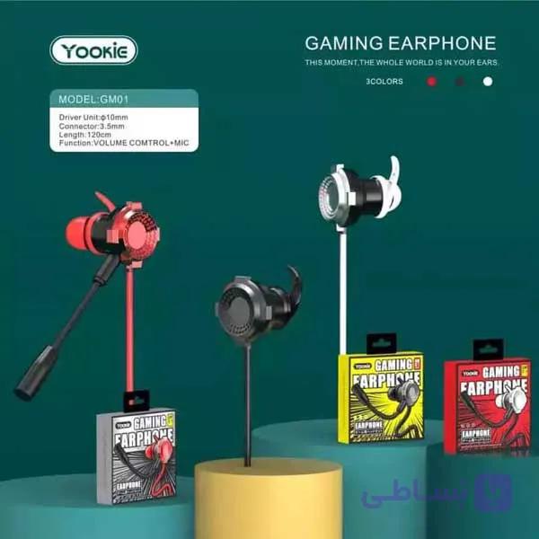 هدست گیمینگ یوکی مدل Yookie GM01 — تصویر 1