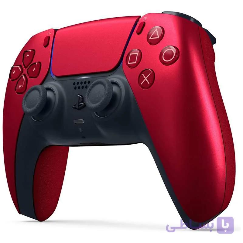 دسته PS5 قرمز متالیک مدل Metallic Red — تصویر 1