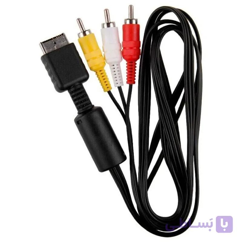 کابل تصویر کامپوننت AV به PS2 طول 1.6 متر — تصویر 1