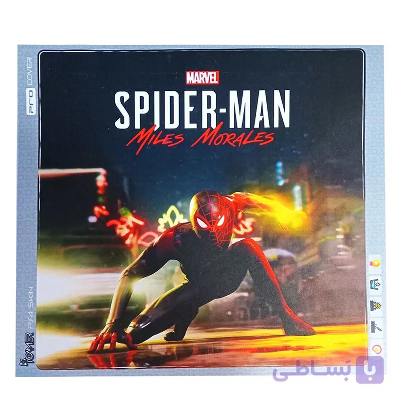 برچسب کنسول PS4 (GO) طرح مرد عنکبوتی SPIDER MAN