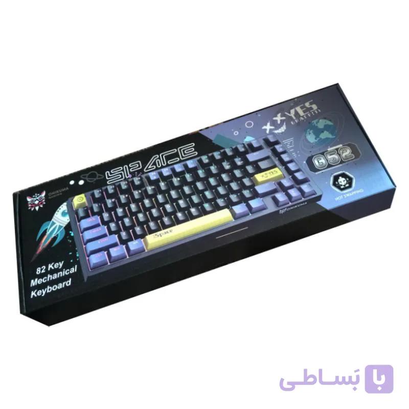 کیبورد گیمینگ مکانیکال RGB اونیکوما مدل Onikuma G52 — تصویر 1