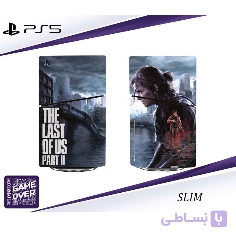 برچسب کنسول PS5 SLIM (GO) طرح last of us part II — تصویر 1