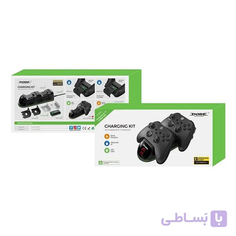 باتری و پایه شارژ ایکس باکس دابی مدل DOBE TYX-1623X