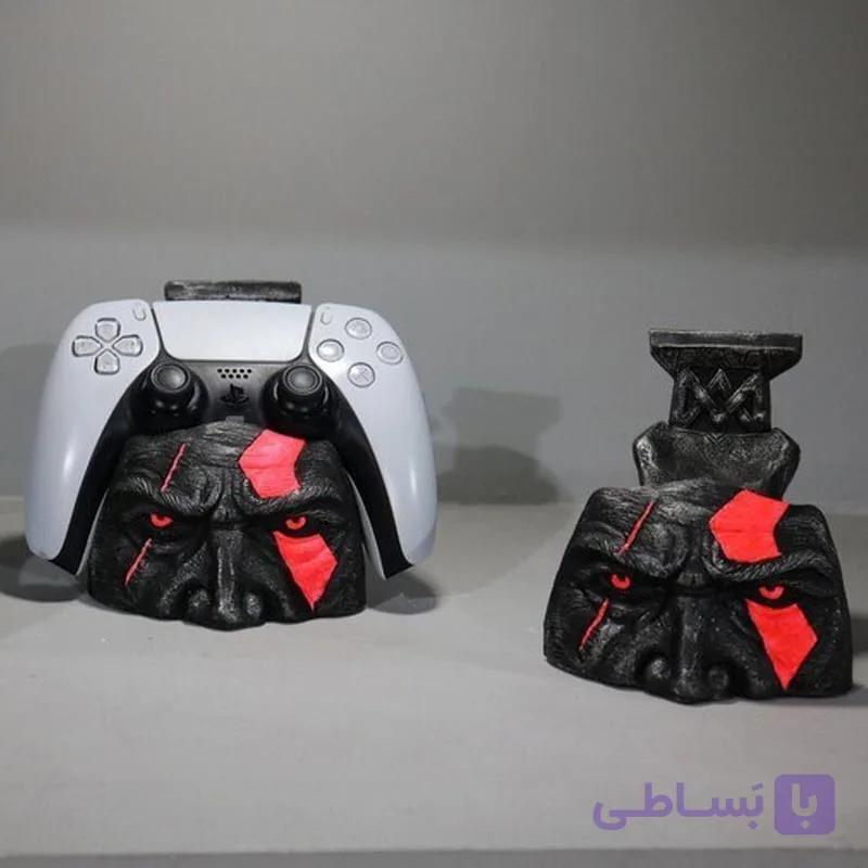 هولدر دسته بازی God of War مدل Black Kratos با تبر — تصویر 1