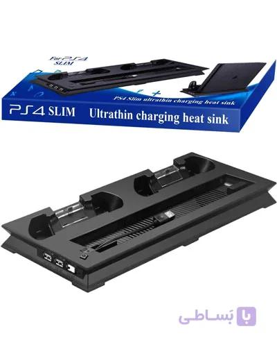 استند شارژ و فن پلی استیشن 4 اسلیم مدل YH-15 پک ضعیف — تصویر 1