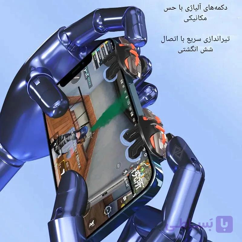 دسته بازی موبایل پابجی مدل G6 — تصویر 1