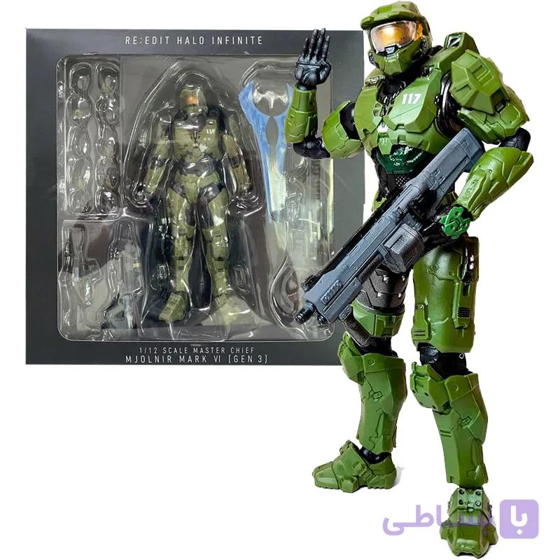 اکشن فیگور مستر چیف از بازی Halo Infinite — تصویر 1