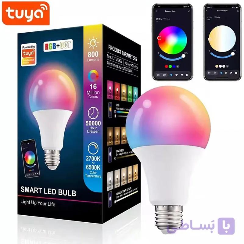 لامپ LED هوشمند RGB پایه E27 — تصویر 1