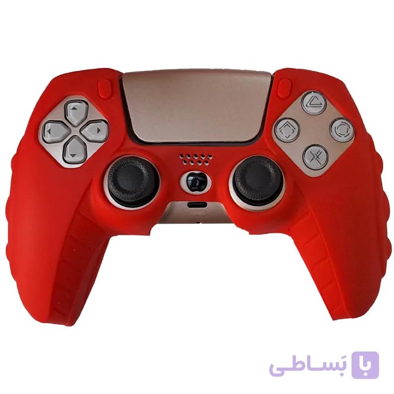 روکش دسته PS5 مدل anti slip قرمز — تصویر 1