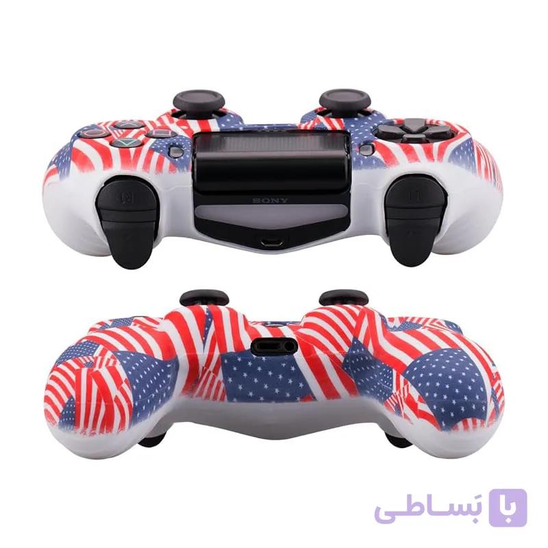 روکش دسته PS4 طرح پرچم آمریکا USA