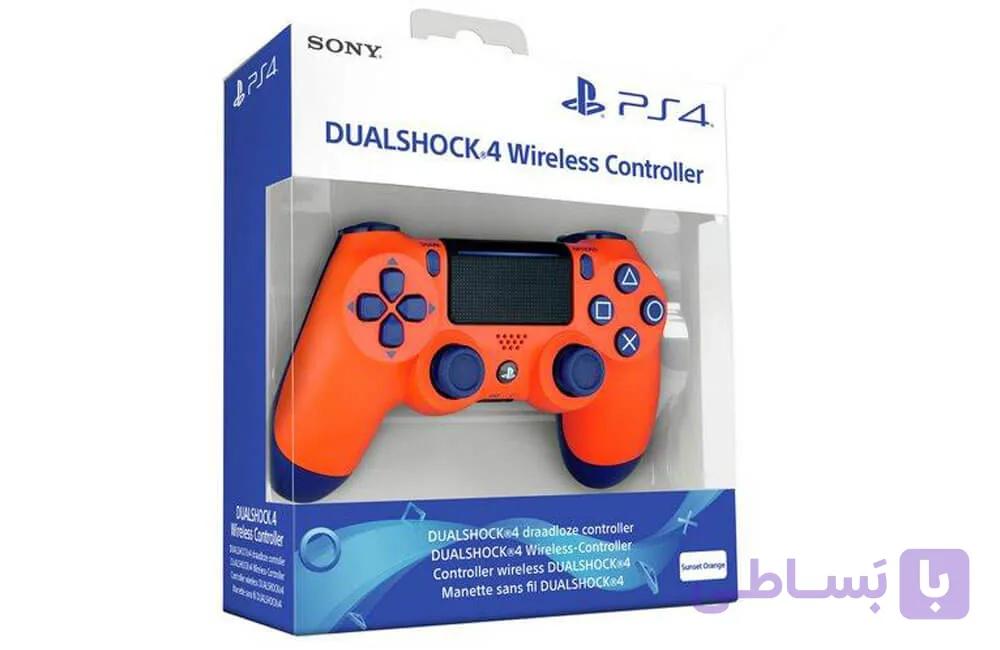 دسته بازی پلی استیشن 4 مدل High Copy SUNSET ORANGE — تصویر 1