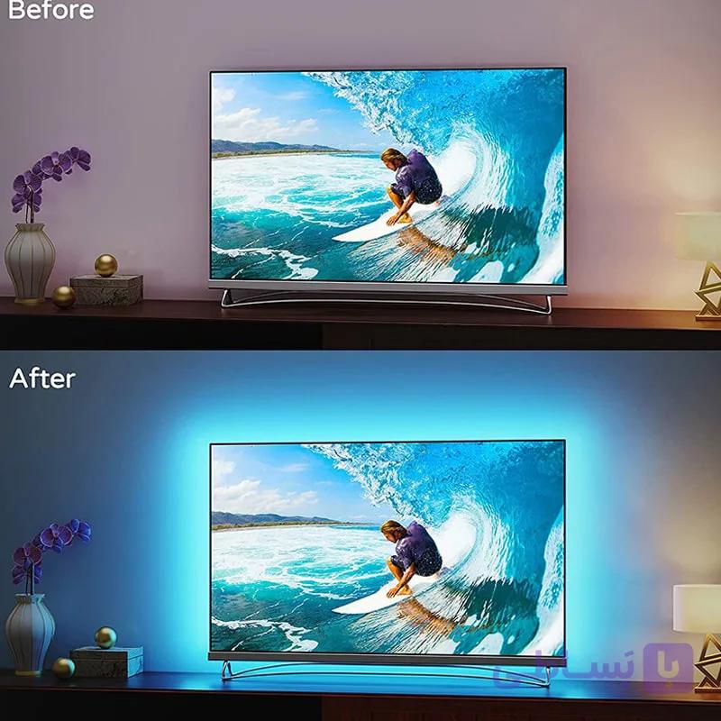 ریسه LED هوشمند RGB مدل L6 — تصویر 1